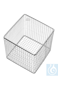 Wire basket, 200 x 200 x 70 mm